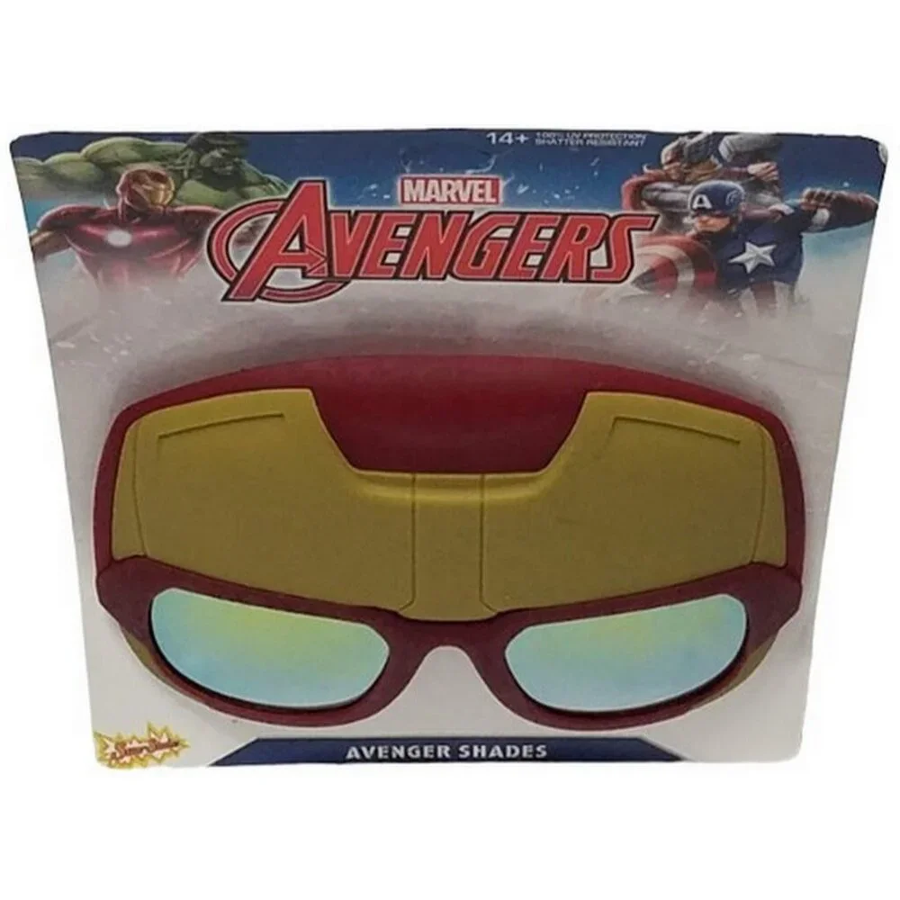 Marvel IRON MAN Shatter Resistant 100% UV Protection Avenger SHADES (14+) NWT